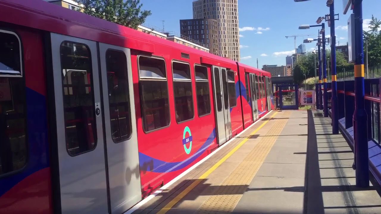 London Docklands Light Railway at All Saints