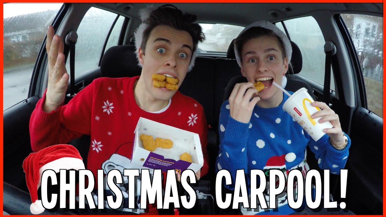 CHRISTMAS CARPOOL KARAOKE! | Ft Lee Hinchcliffe