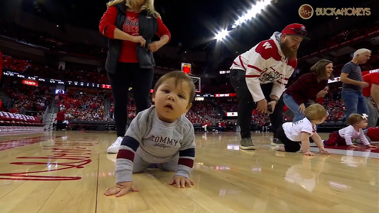 Baby Race || Wisconsin Basketball || Jan. 26, 2025