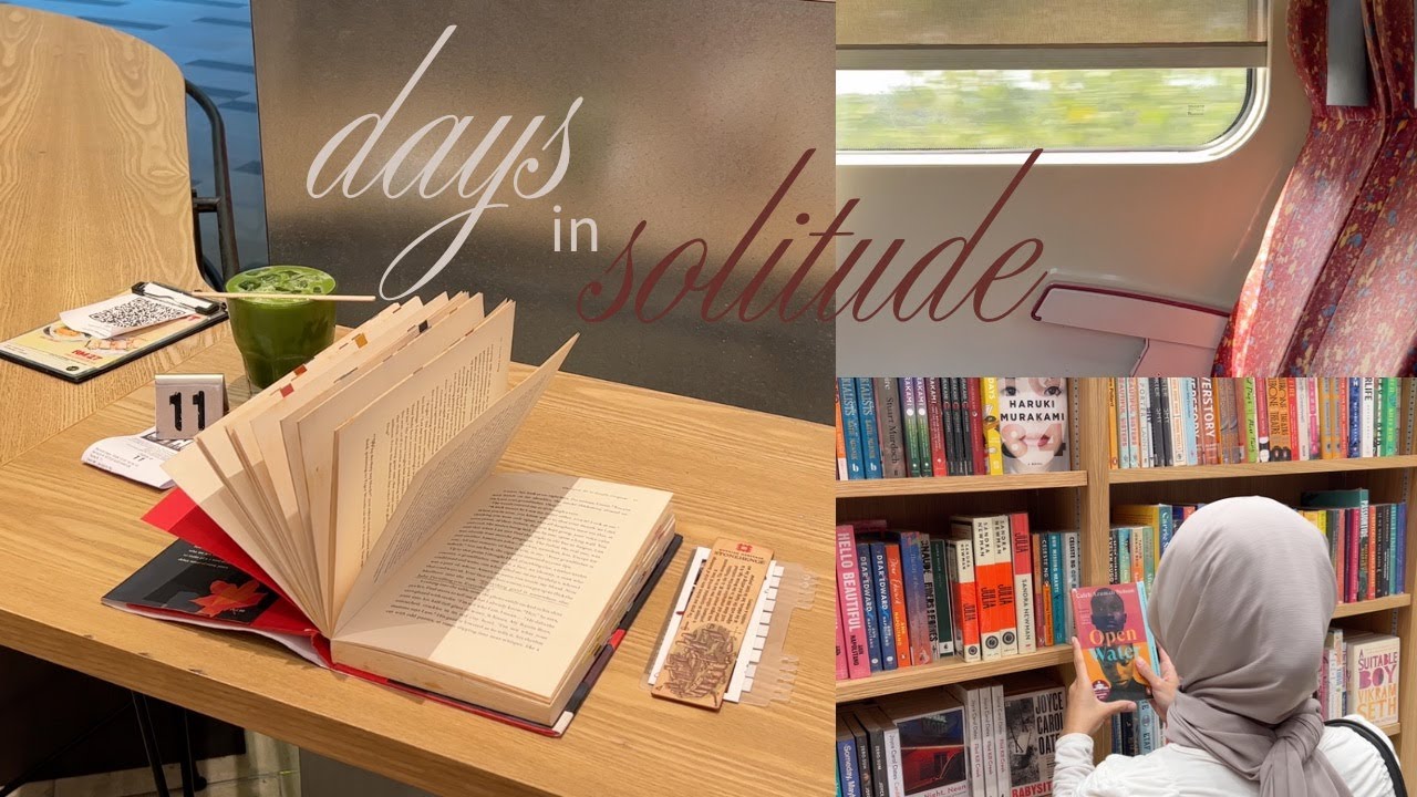 days in solitude | living alone, solo date, reset routines, diy project & reading