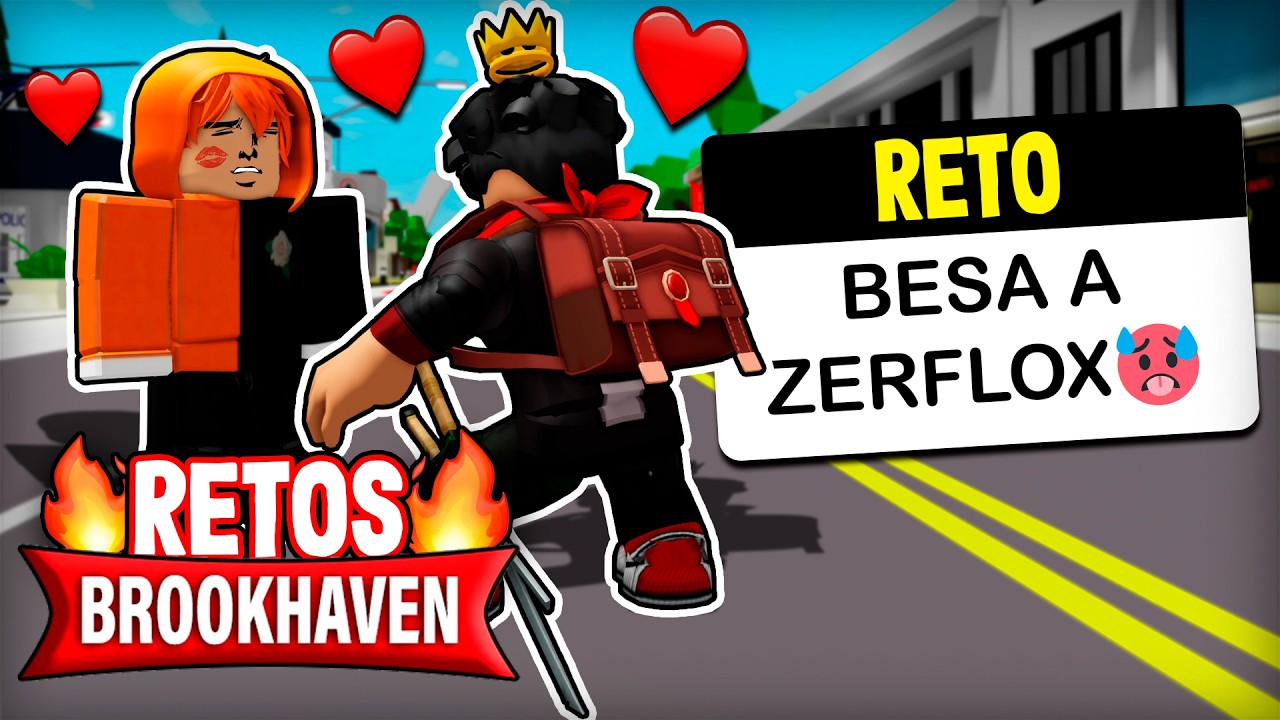 RETOS MUY TURBIOS en BROOKHAVEN con AMIGOS 🤯🎉