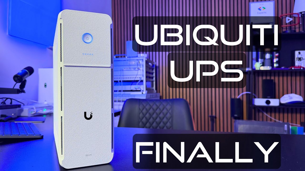 @UbiquitiInc UPS Tower: Наконец-то ИБП Unifi для вашей сети UniFi и настольных компьютеров!! ⚡️