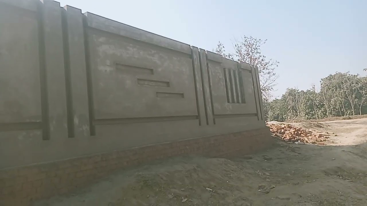 3d boundary wall designs/3d prap&eacute;t walls designs