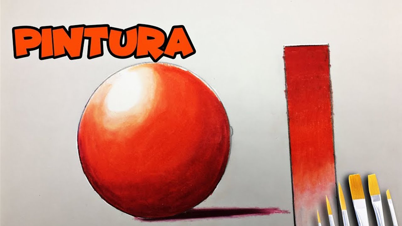 Como Difuminar pintura ACRÍLICA / COMO MEZCLAR PINTURA ACRÍLICA