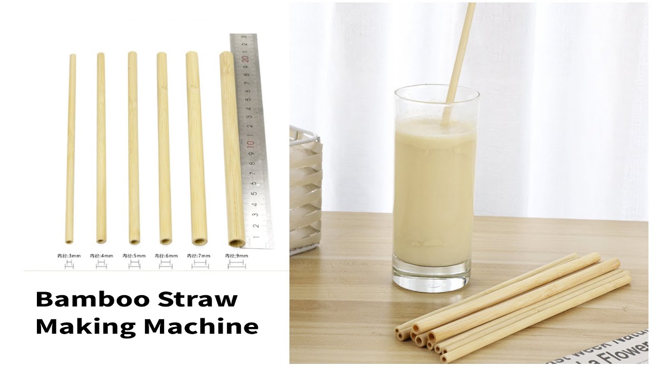 Bamboo Straw Making Machine, Bamboo Straw Inner Hole Planing Machine