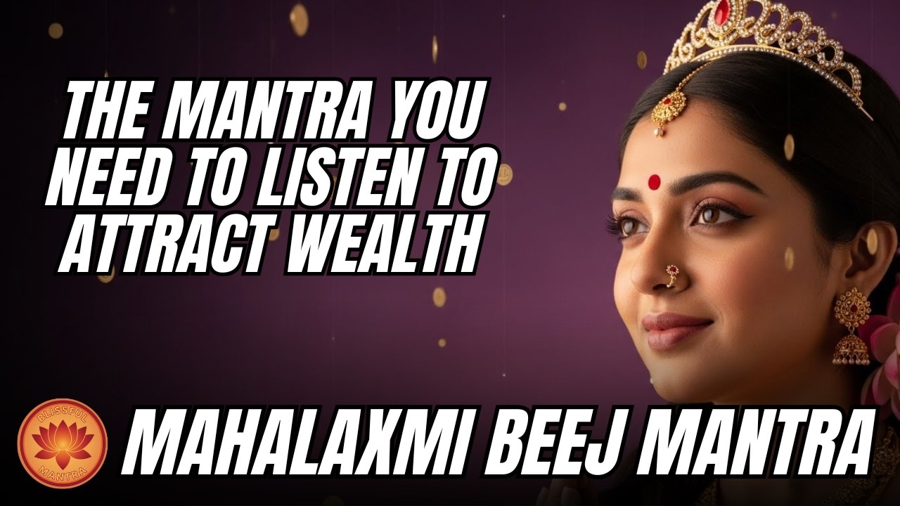 Mahalaxmi Beej Mantra For Those Seeking Abundance Protection And Calm Mind