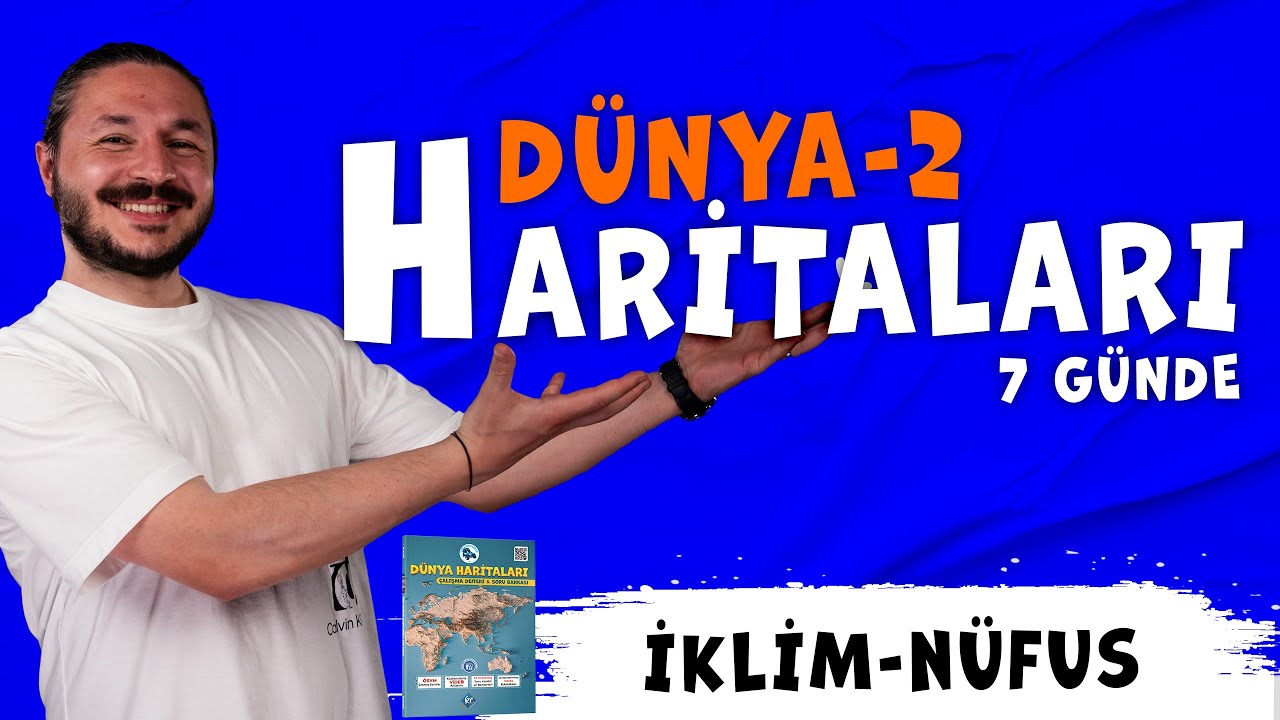 Dünya iklimler ve nüfus harita bilgisi çalışması 📌2026 GÜN2  (Kodlamalarla)