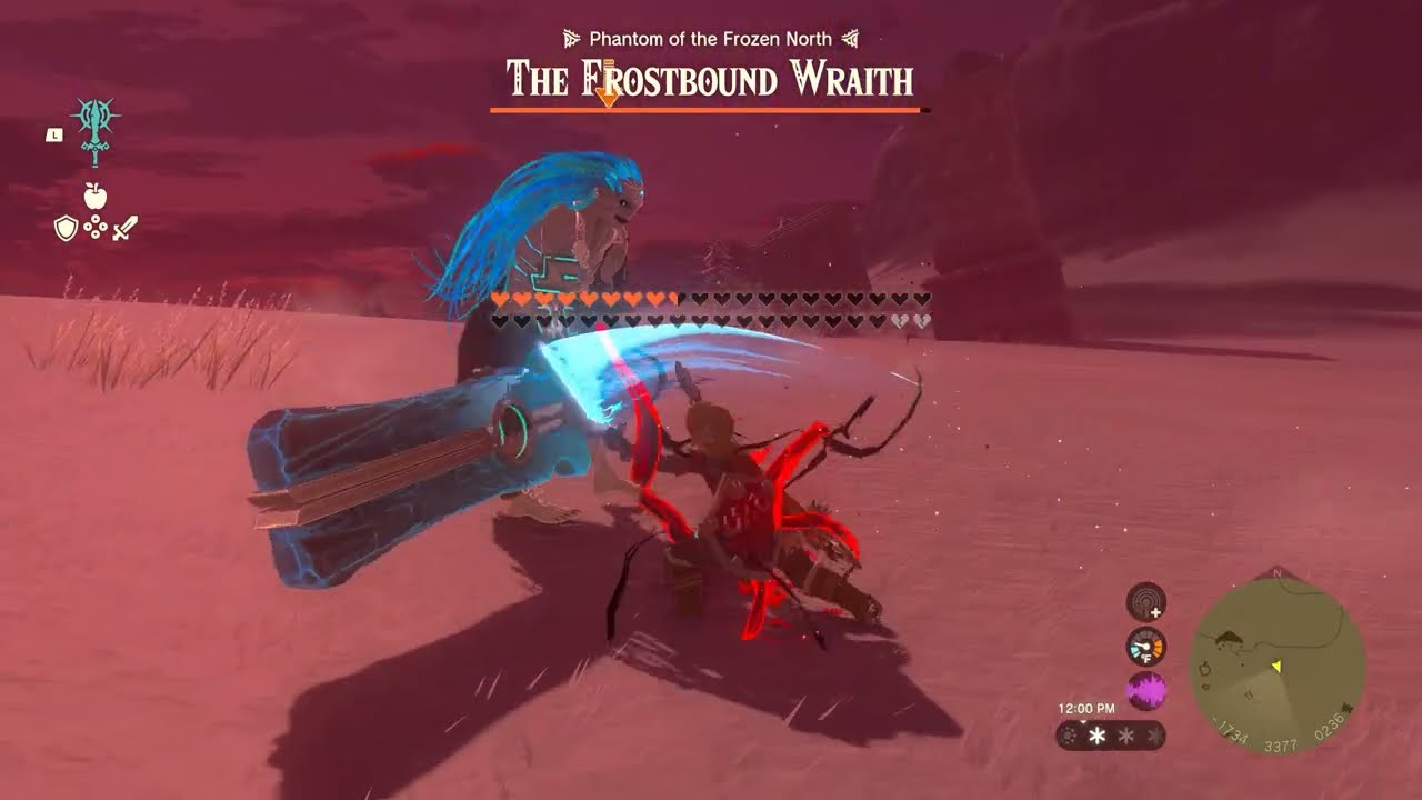 The Frostbound Wraith - New Zelda TOTK Enemy