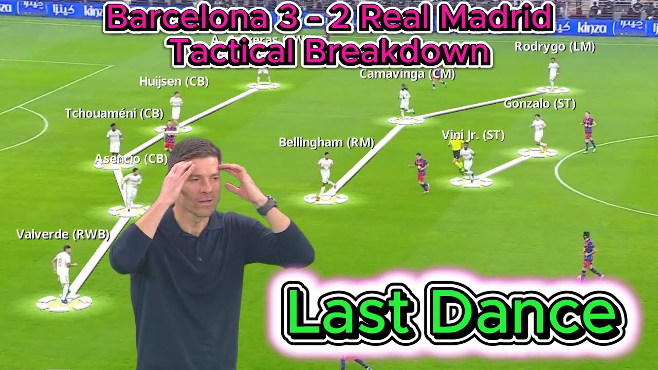 Xabi Alonso’s Last Dance at Real Madrid | Supercopa Final Tactical Breakdown