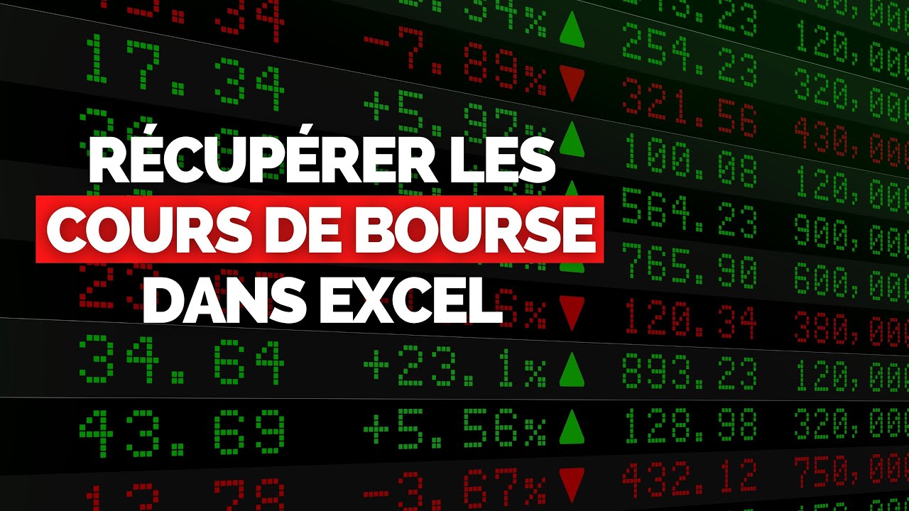 Comment Créer un Portefeuille de Bourse en Temps Réel dans Excel ? 📈  [2 Solutions]