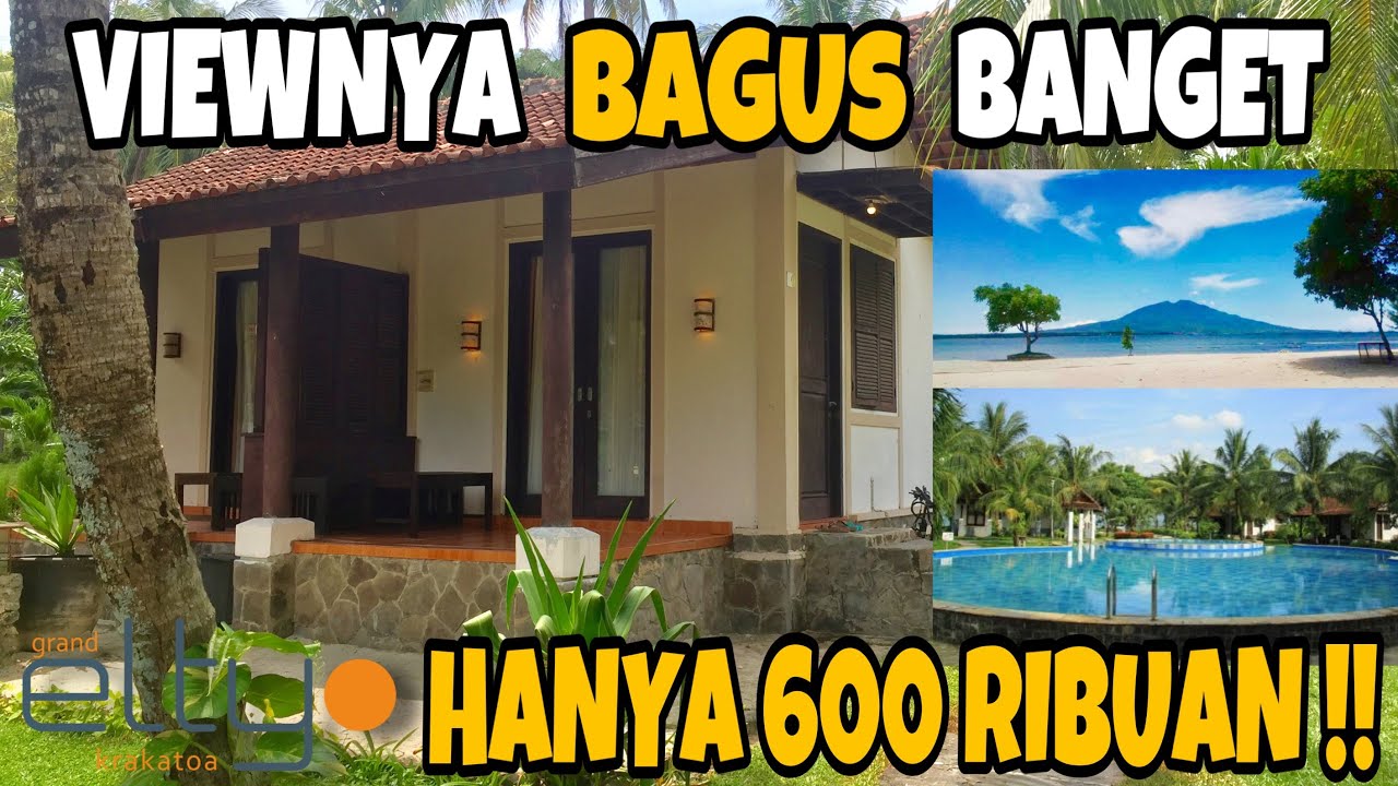 ROOM TOUR VILLA DI GRAND ELTY KRAKATOA RESORT LAMPUNG 2022 | VIEW SWIMMING POOL & PANTAI