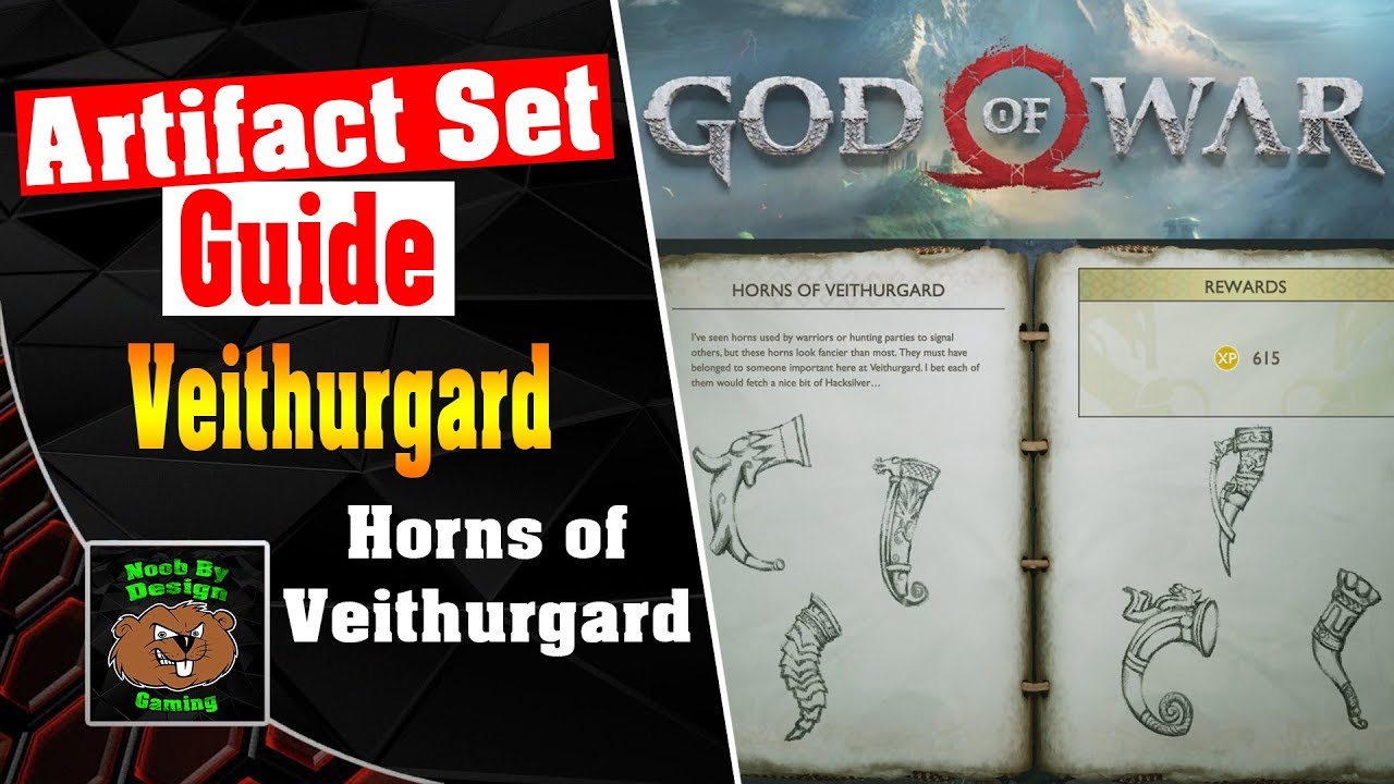 God of War — Все местоположения артефактов в Вейтургарде — Horns of Veithurgard