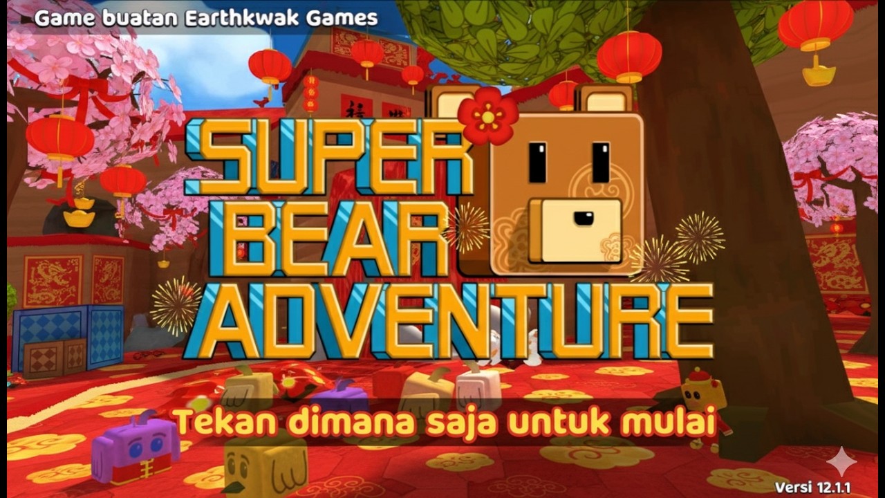 Apabila Super Bear Adventure Update Map Asian Temple 🏯🔥