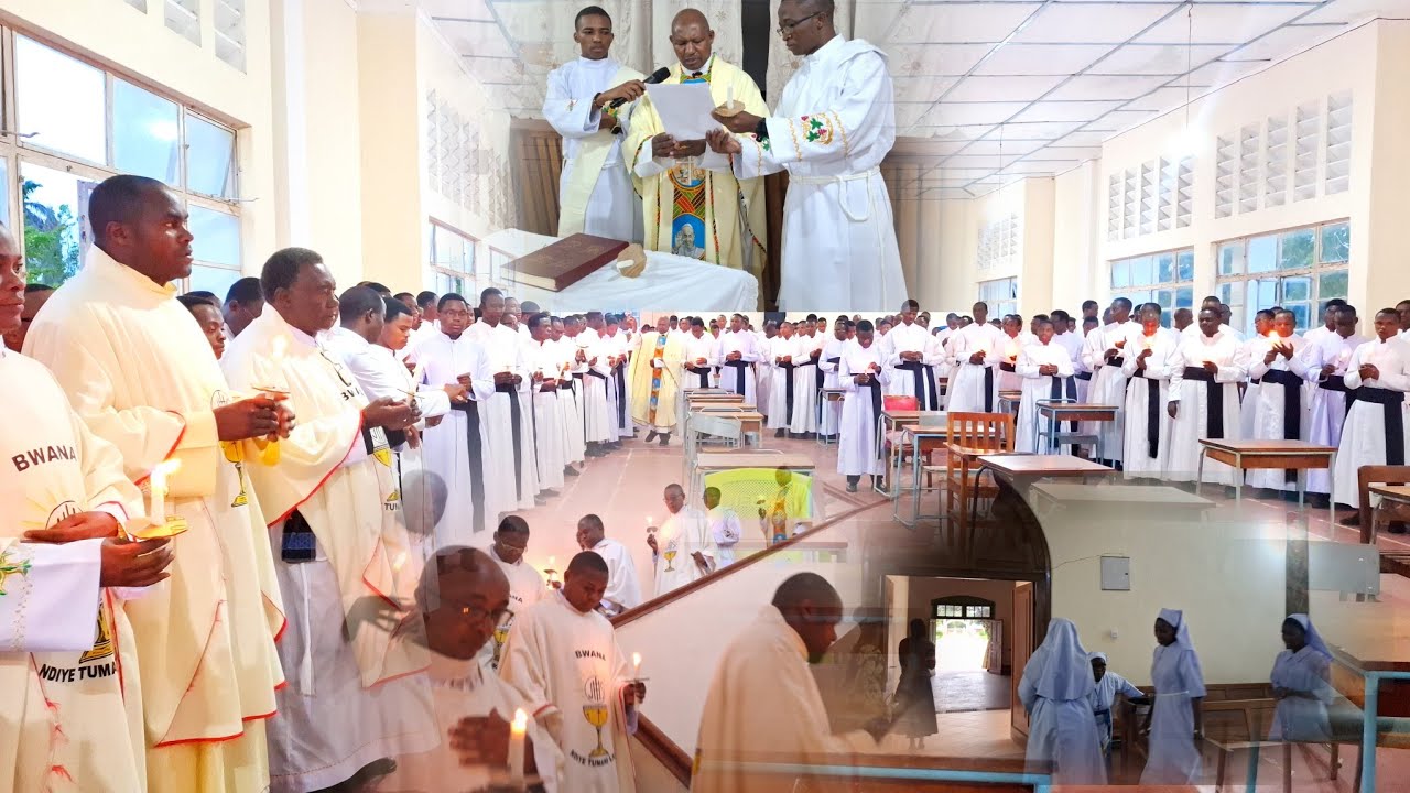 ADHIMISHO LA MISA TAKATIFU SIKUKUU YA KUTOLEWA BWANA HEKALUNI : Kipalapala Seminari