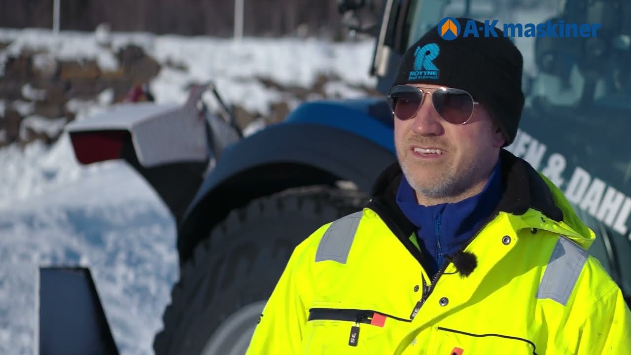 New Holland T5 som entreprenørmaskin