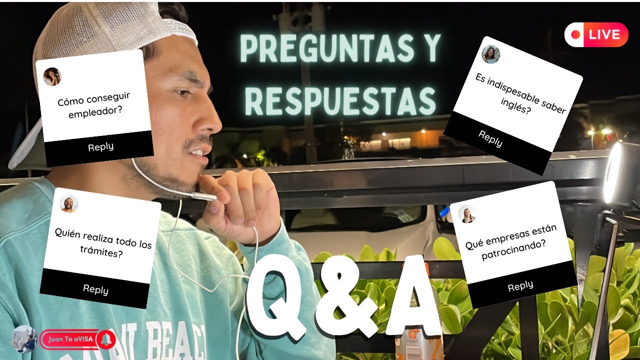 Visa H2B, respondo tus preguntas EN VIVO