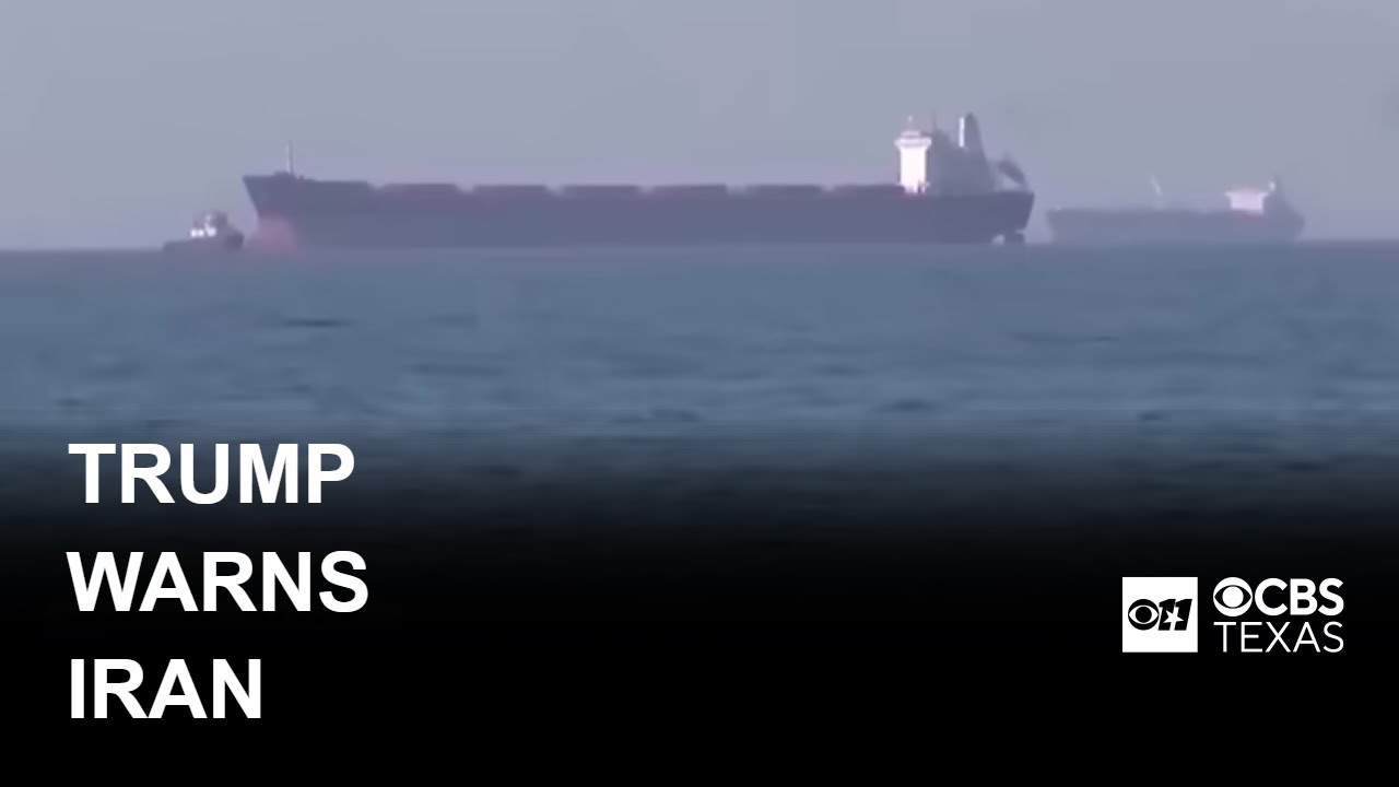 Trump warns Iran as tensions rise over Strait of Hormuz and UAE drone strike