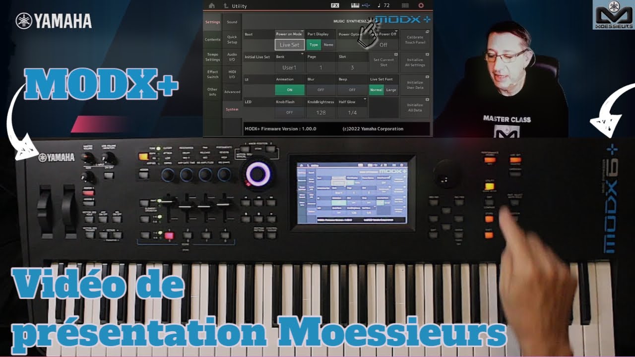 Yamaha MODX+| Vidéo de présentation Moessieurs (French with subtitles)