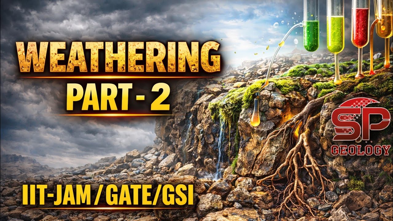 Weathering Part 2 | Chemical & Biological Weathering | Geomorphology