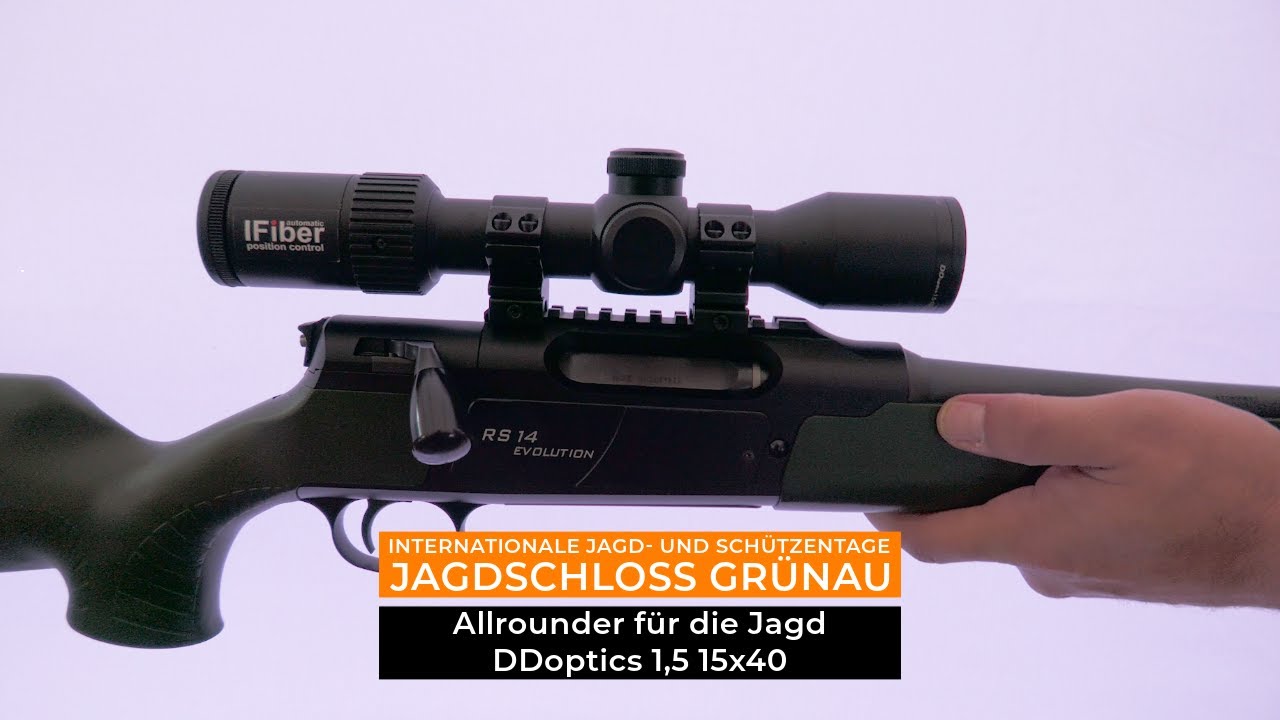 Internationale Jagd & Sch&uuml;tzentage Gr&uuml;nau 2024: Der Allrounder f&uuml;r die Jagd - DDoptics 1,5 15x40 NXT