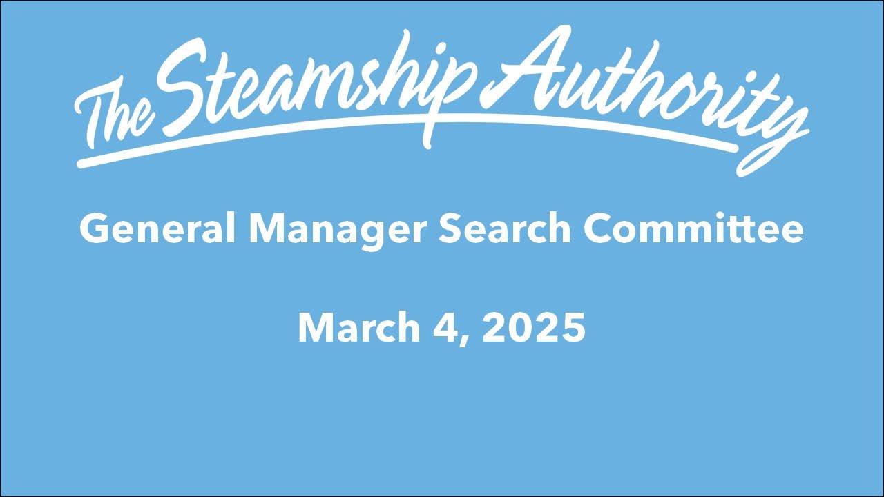 March 4, 2025, GM Search Committee meeting