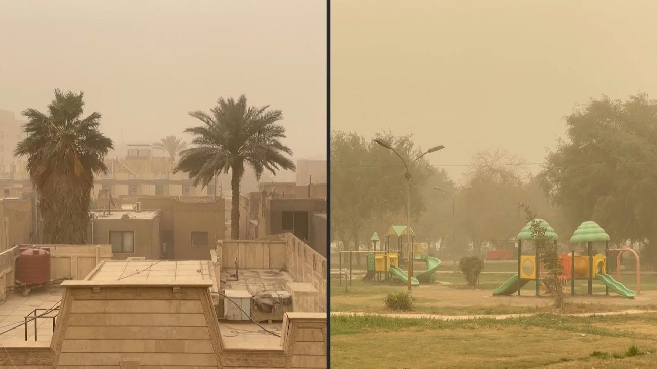 Dust storm hits the Iraqi capital of Baghdad | AFP