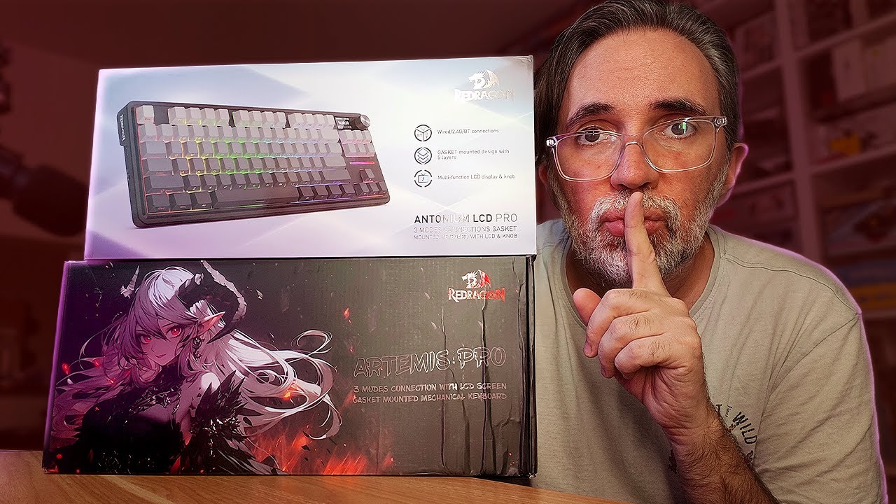 ASMR | Unboxing Redragon Artemis & Antonium