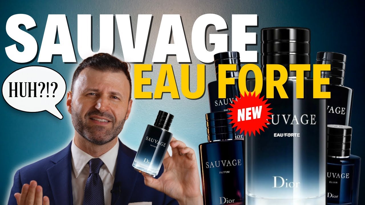 НОВЫЙ Dior Sauvage Eau Forte ПЕРВЫЕ ВПЕЧАТЛЕНИЯ - Аромат без спирта!