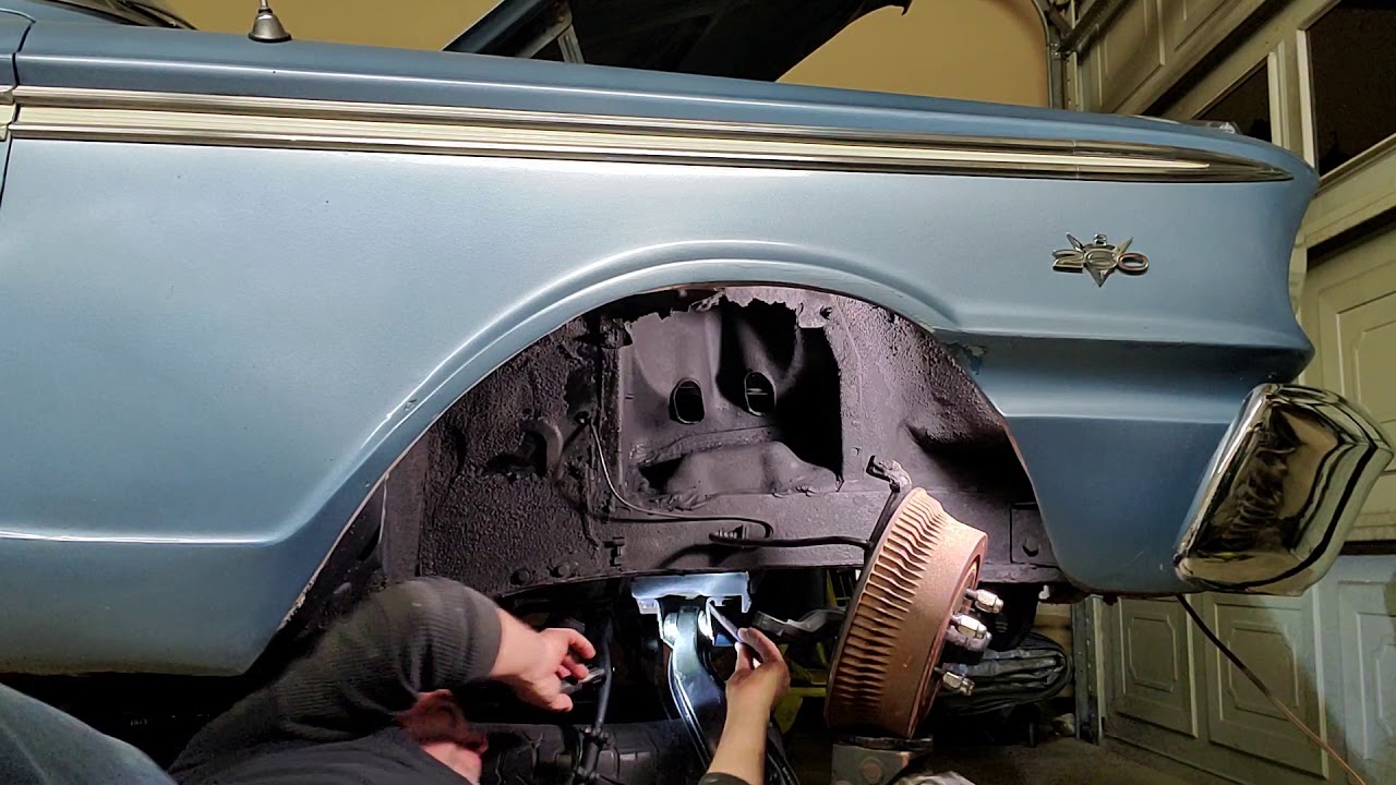 Part 5 1963 Fairlane Coil Spring installation