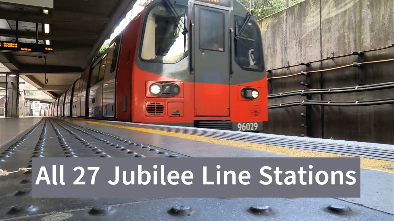 All 27 Jubilee Line Stations!