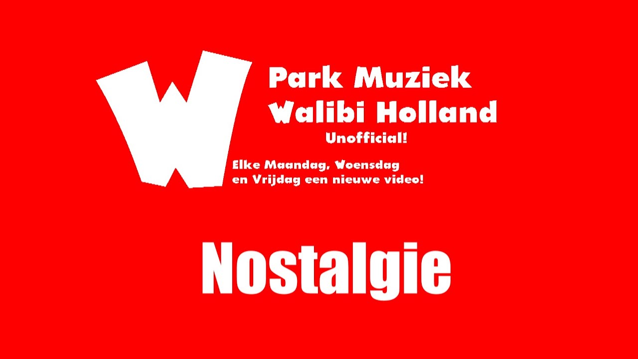 Nostalgie #9 - Six Flags Holland reclame (2001), Park muziek Walibi Holland