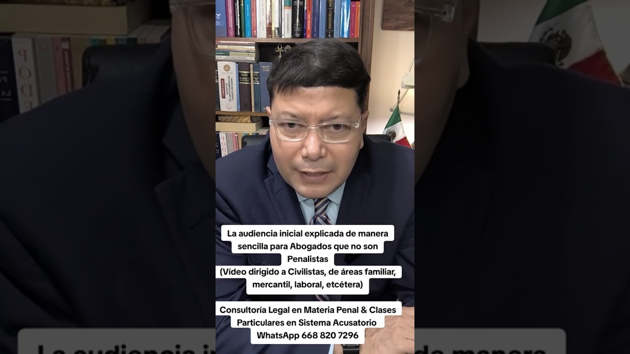 La audiencia inicial explicada para Abogados de materia Civil, Mercantil, Familiar, etcétera 