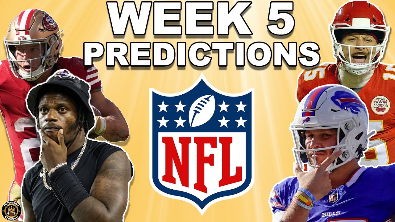 NFL Week 5 Predictions 2023!