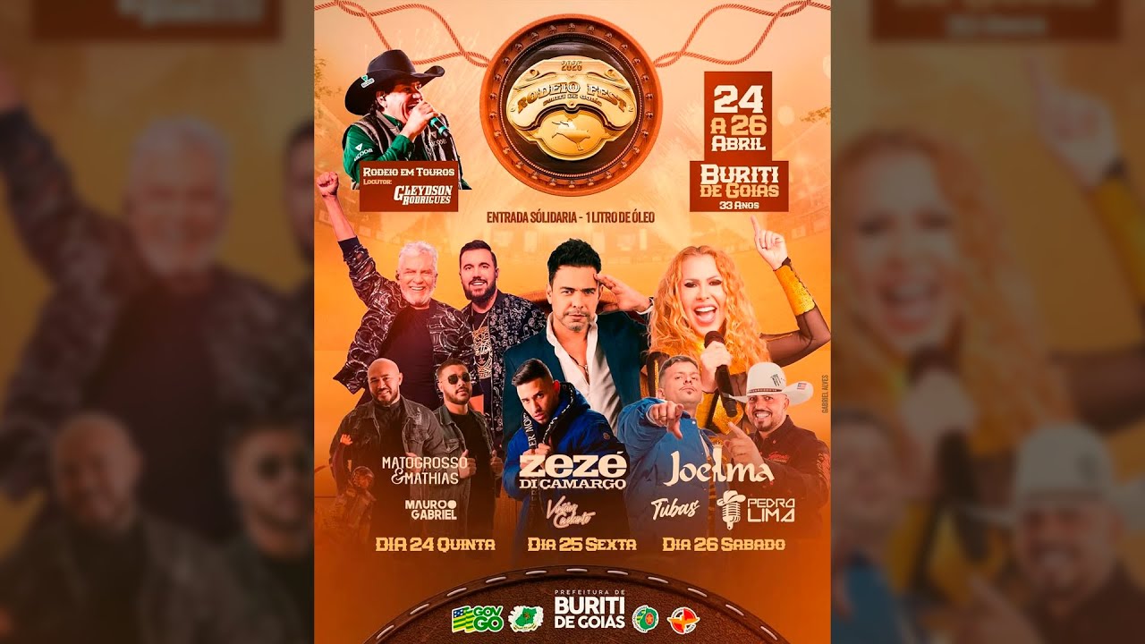 1º ROUND - RODEIO FEST BURITI DE GOIÁS 2025