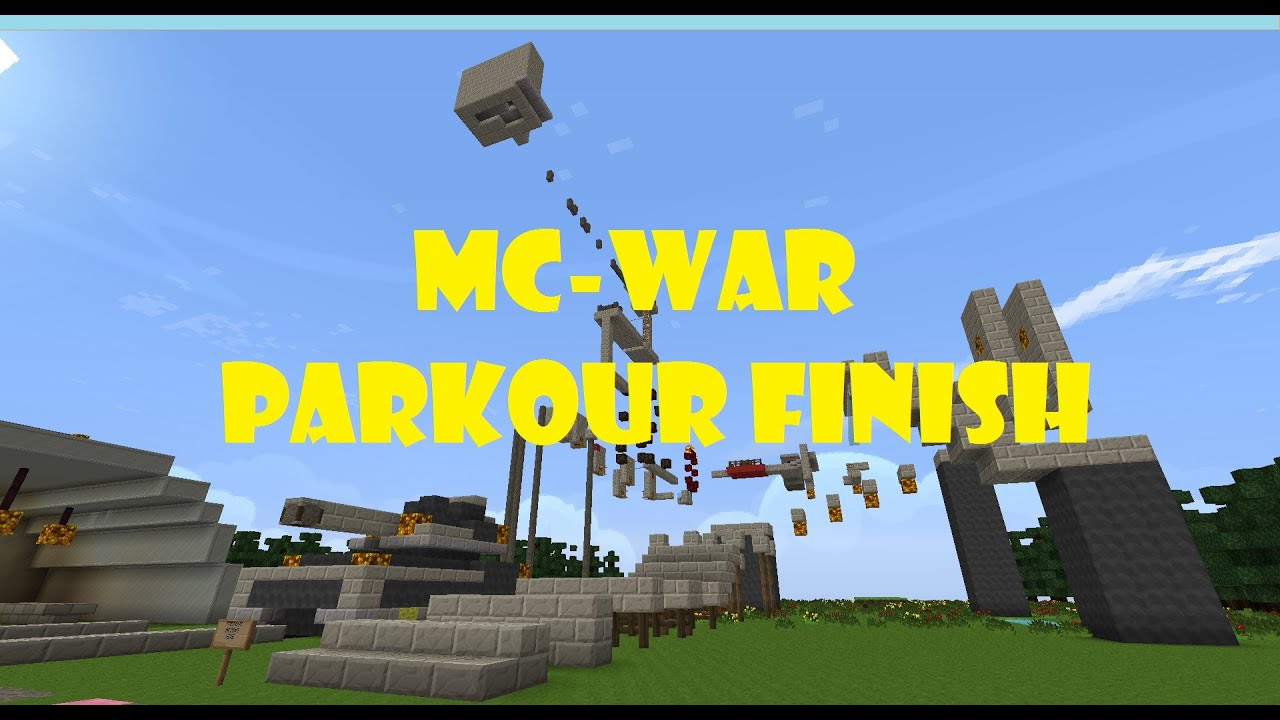 MC-WAR Parkour Finish!
