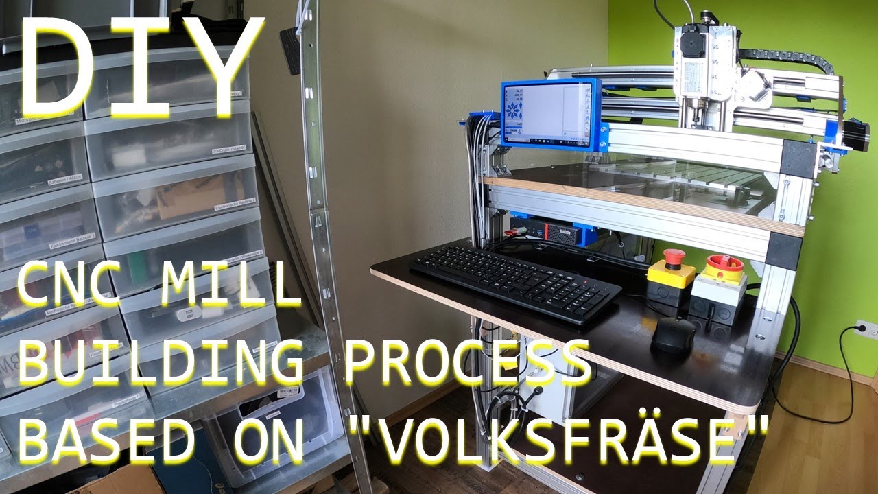 DIY | Time Lapse - Making my own version of the CNC Mill 'Volksfräse'