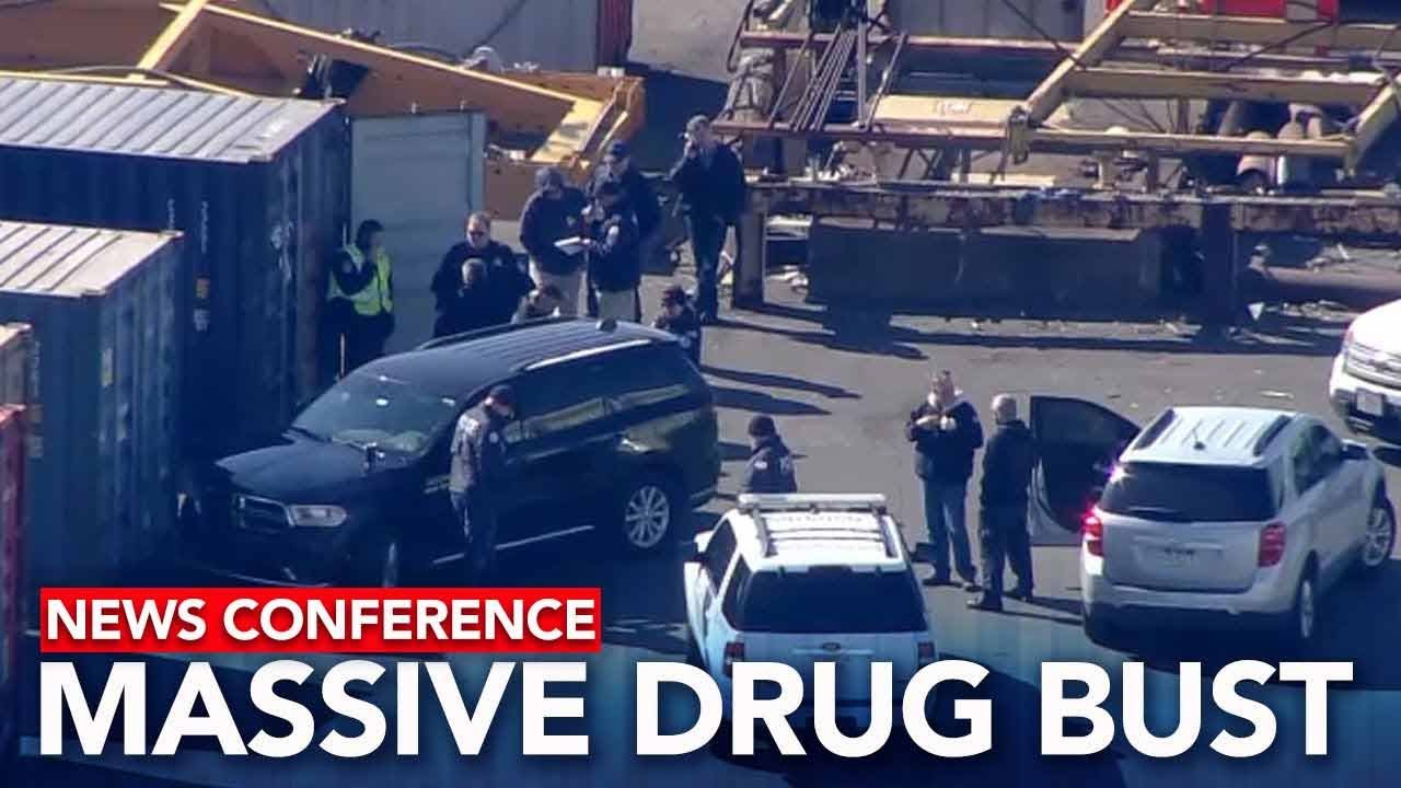 LIVE: Massive cocaine bust at Port of Philadelphia