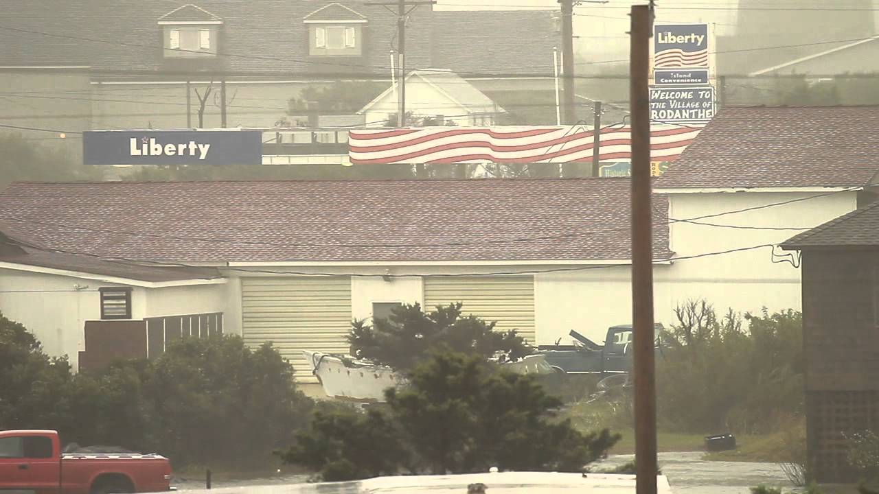 Hurricane Sandy Hatteras Island - During the Storm Footage Compilation