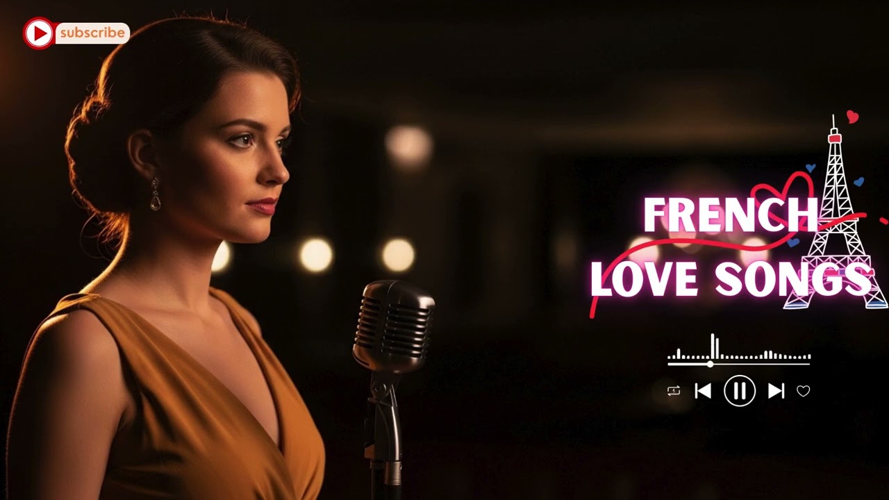Romantic French Music 💐 Soft Paris Love Songs for Quiet Nights