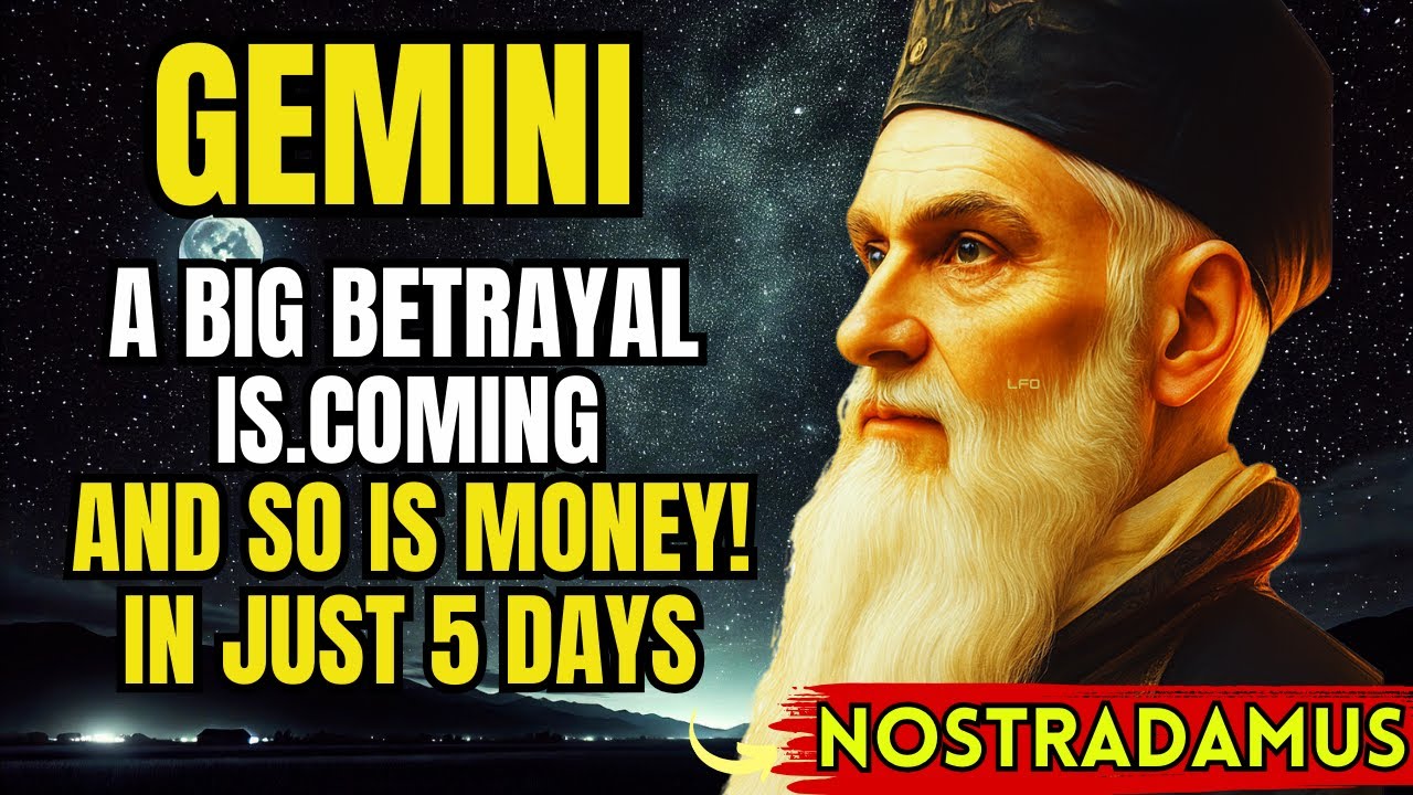✨ GEMINI ♊ — IN 5 DAYS, A MONEY BETRAYAL IS EXPOSED… AND YOUR ABUNDANCE OPENS ✨