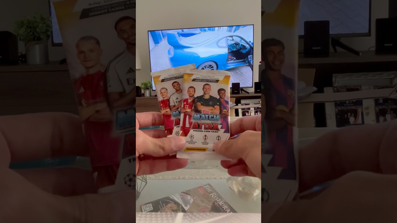 2 Packs de Topps Match Attax 2025/26 - PARTE 1