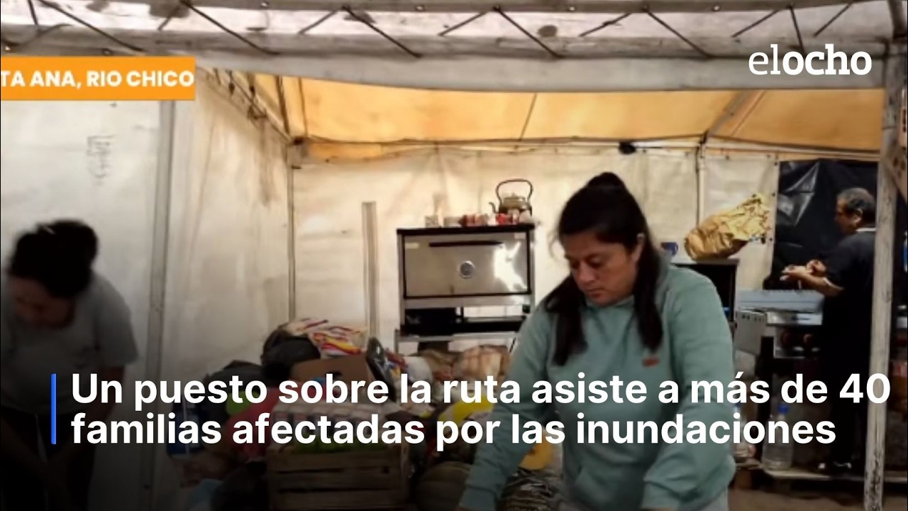 UN PUESTO ASISTE A MÁS DE 40 FAMILIAS AFECTADAS POR LAS INUNDACIONES