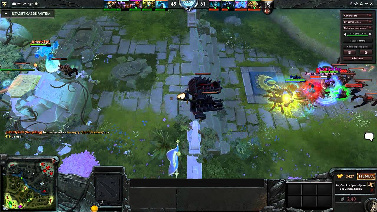 Volteada en Dota2