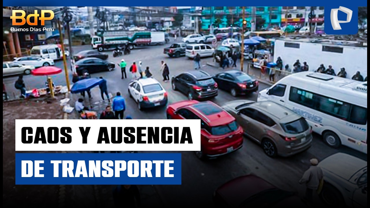 Paro de Transportistas: Así amanecen las calles de Lima y Callao