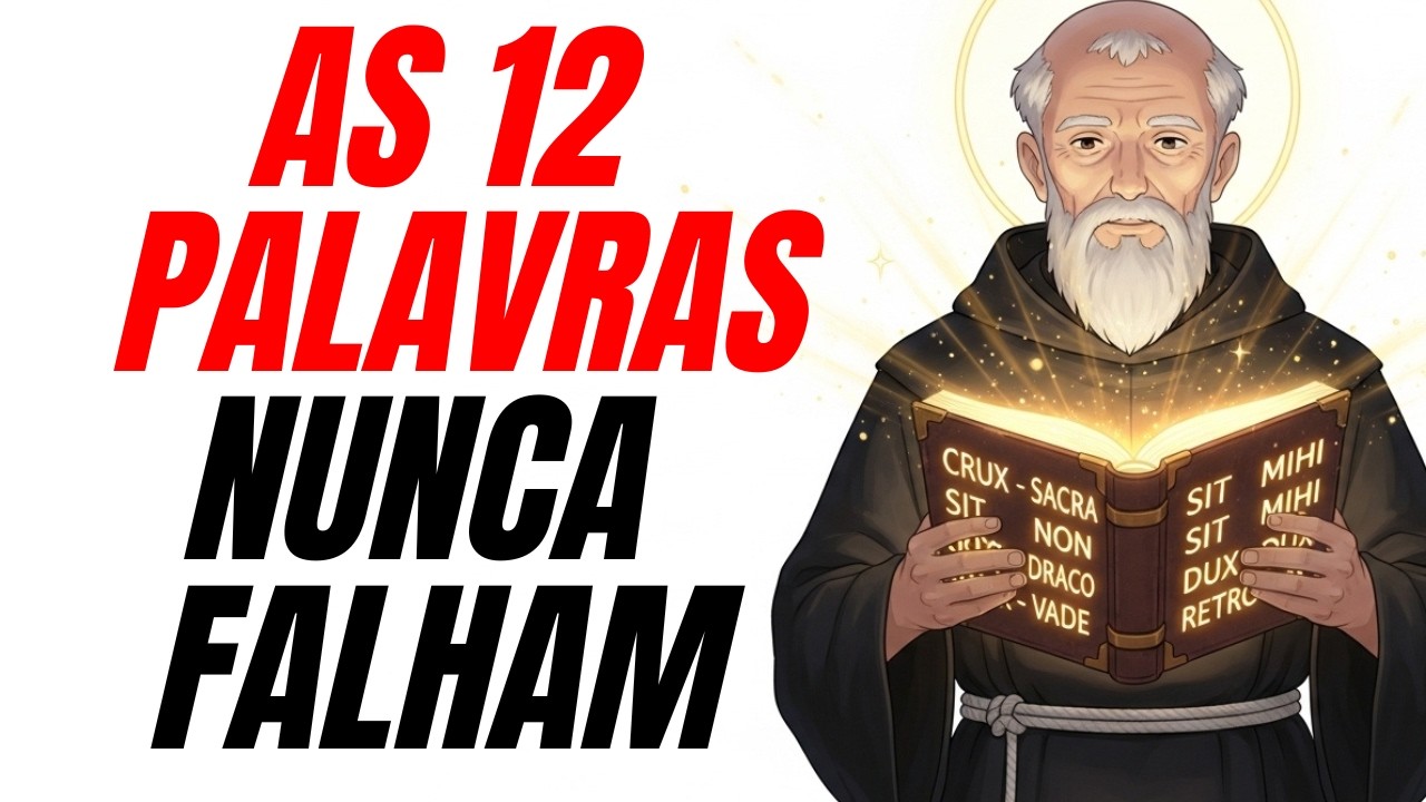 🔥 Oração das 12 palavras OCULTAS do 📕 Grimório de São Bento
