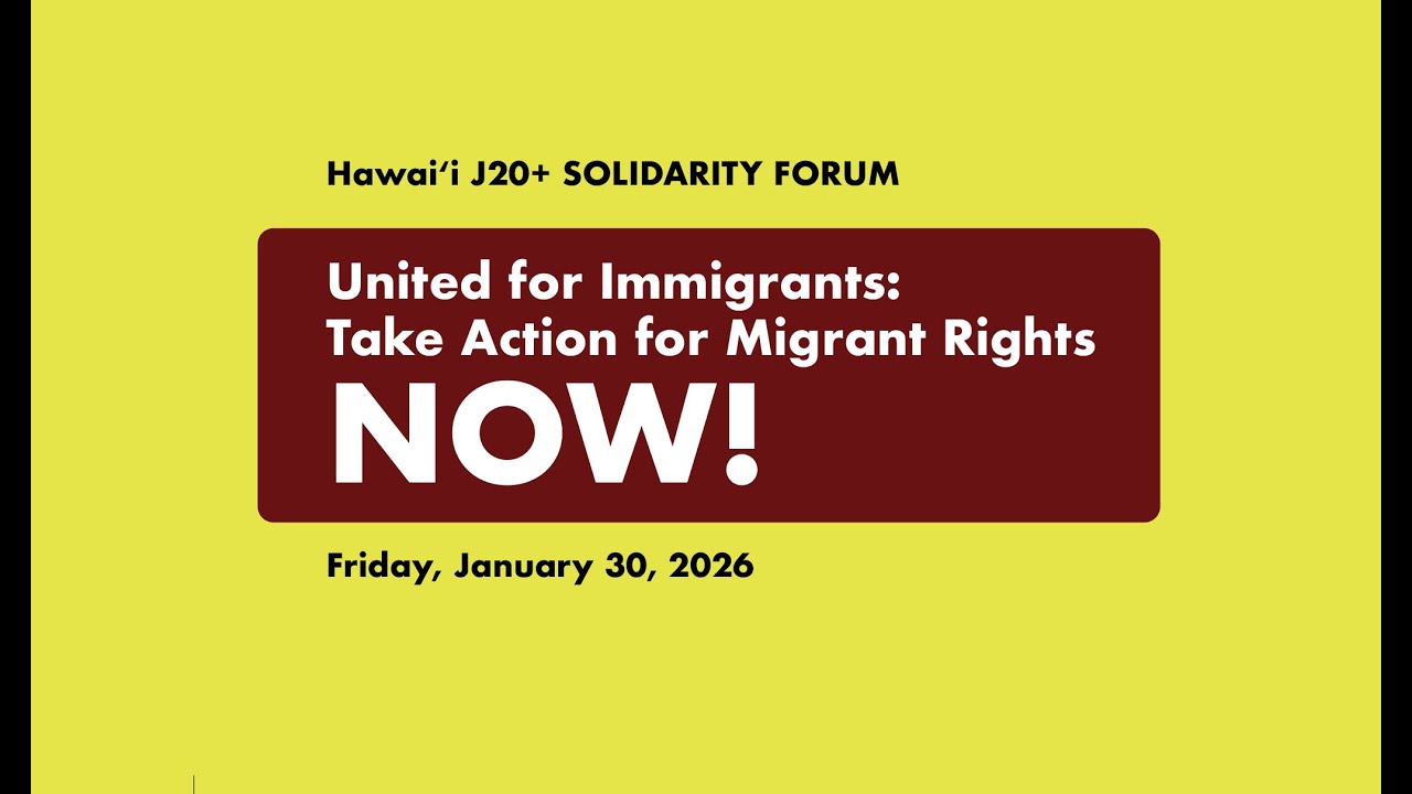 United for Immigrants: Take Action for Migrant Rights NOW!