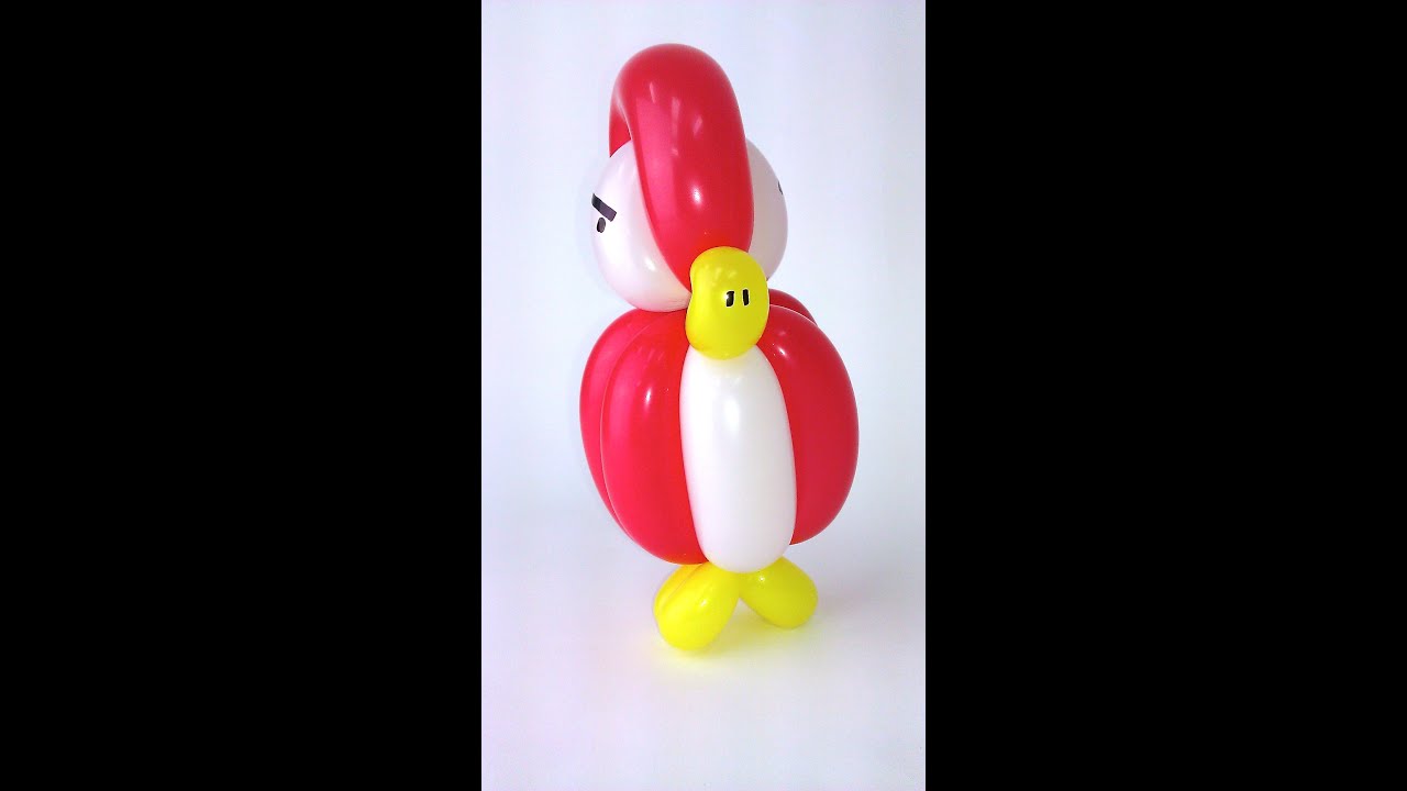 How To Make A Balloon Angry Bird - Balloon Animals Palm Beach
