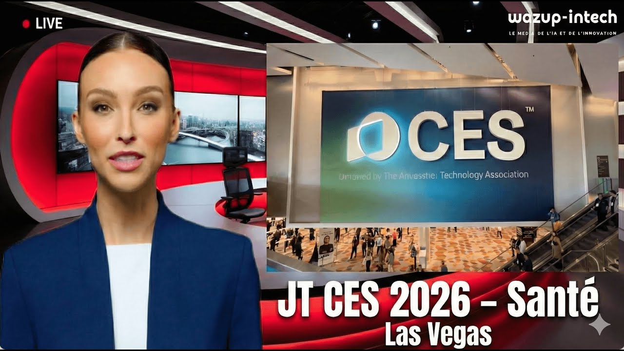 JT CES Las Vegas 2026 jour 1. Thème : Santé