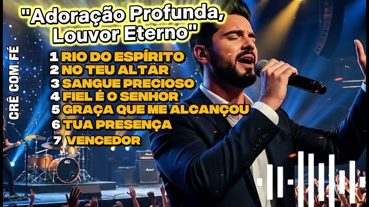 Kael Farias IA LOUVORES ETERNOS 🎵 Adoração Profunda, Louvor Eterno | Hinos Gospel que Tocam a Alma