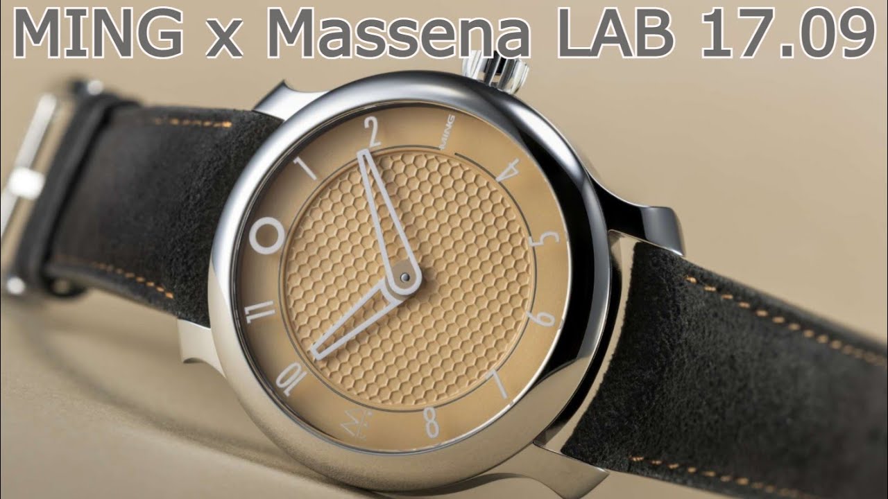 Introducing the MING X MASSENA LAB 17.09 Limited Edition BLACK and Honey Ming 1709